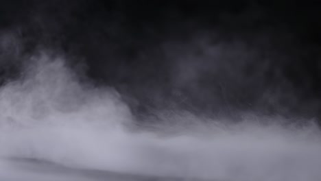 hielo seco realista nubes de humo niebla