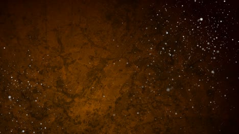 dark orange grunge texture motion background with grey particles