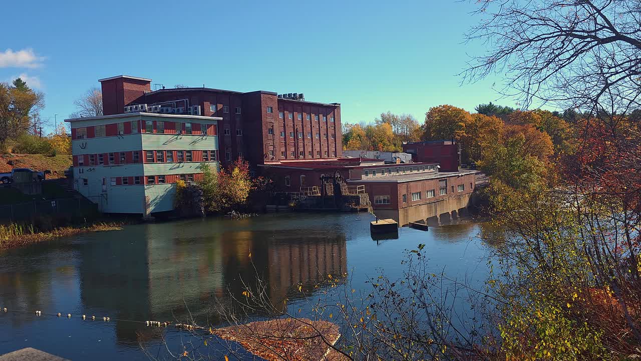 Old Mill on the Presumpscot River in Winddham, Me