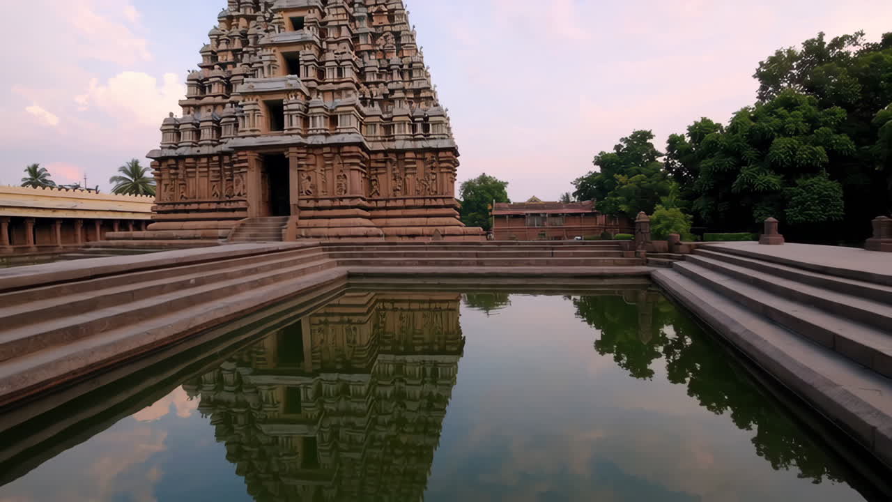 Ancient Hindu Temple in South India