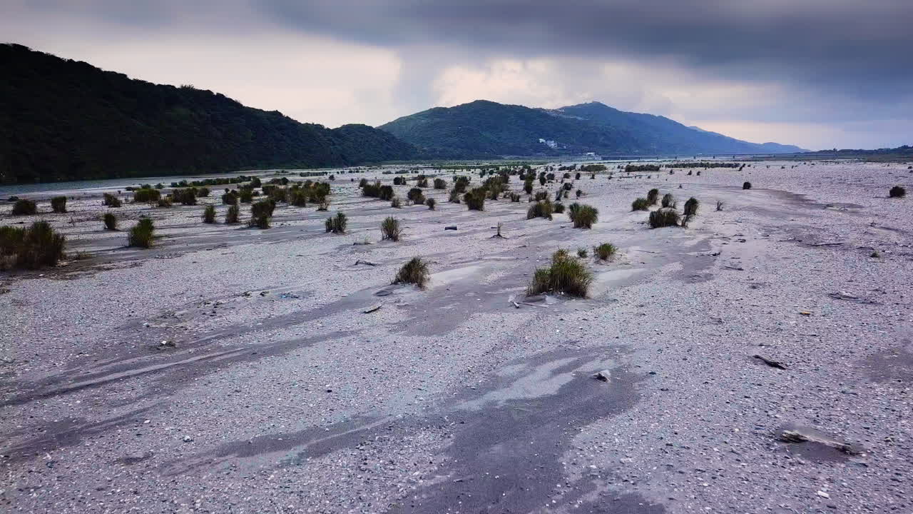 huilanwan 워터프론트에서 삼각주 강 조감도 hualien bay taiwan 空拍 台灣 花蓮 洄瀾??
