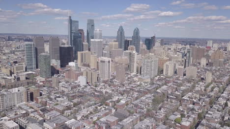 Aerial-view-of-Philadelphia-skyline