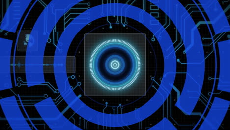 Animation-of-scope-scanning-over-screen-and-circuit-board-elements