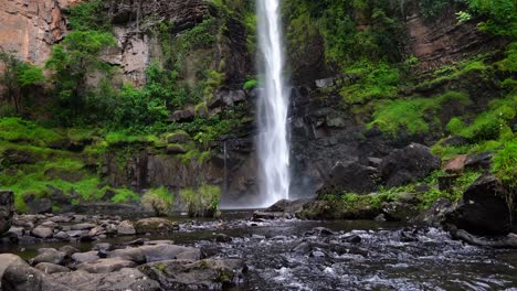 lone creek waterfall video loop in sabie mpumalanga south africa