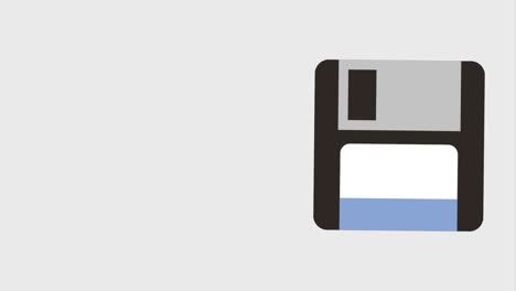 diskette or floppy disk icons