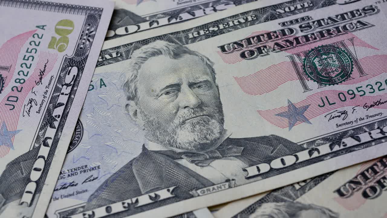 el billete de cincuenta dólares de los estados unidos