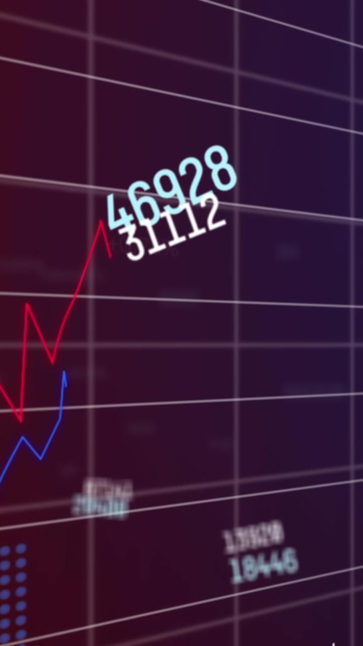 Animation of financial data processing