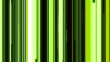 4k brillo franja vertical en movimiento animación de fondo abstracto bucle sin costuras - verde