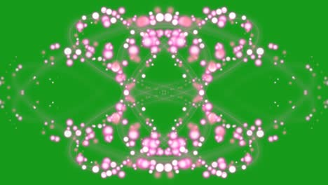 diseño de chispas brillantes gráficos de movimiento de pantalla verde