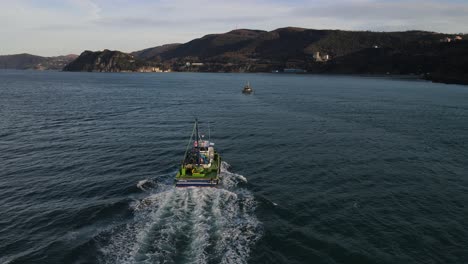 navegación del barco
