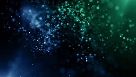 particles blue green event game trailer titles cinematic concert stage background loop