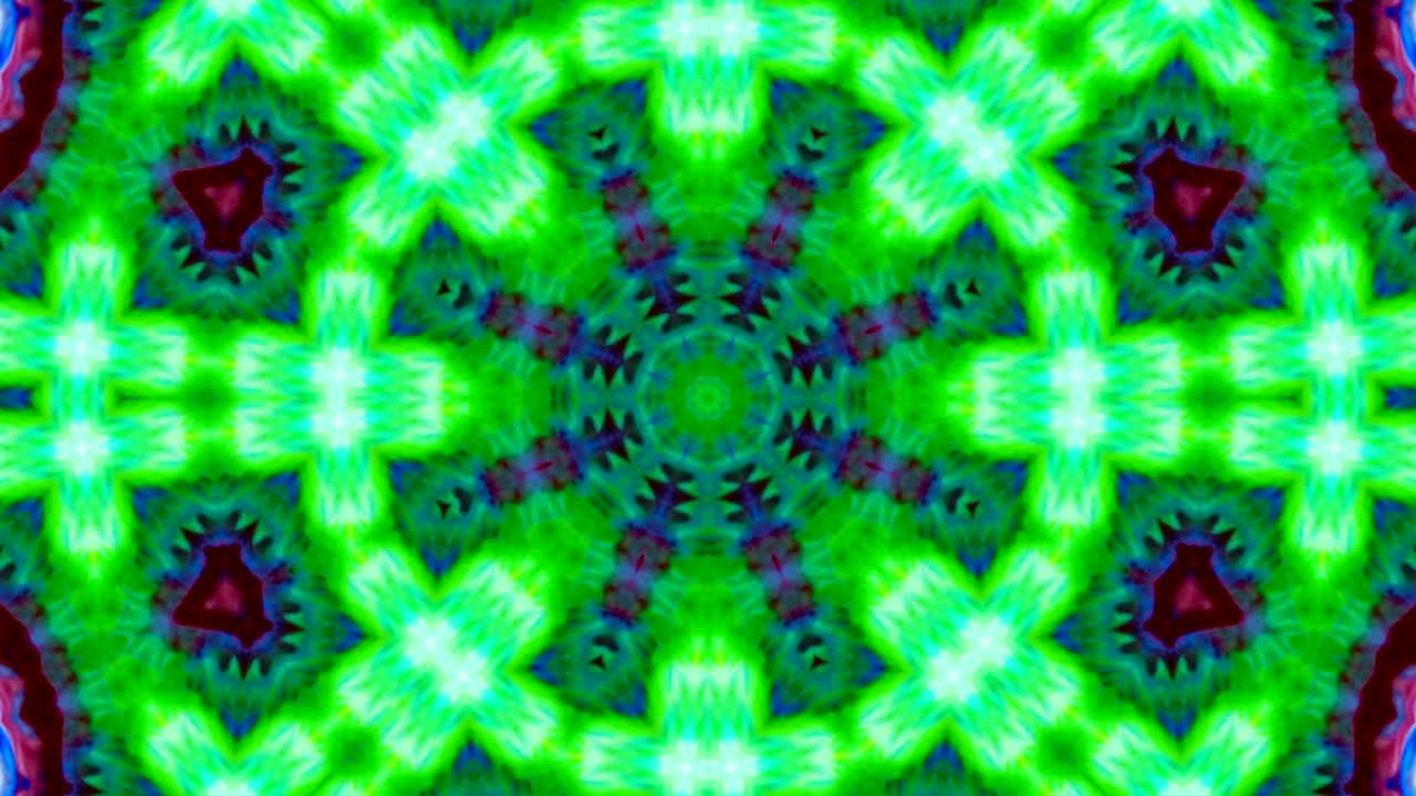 Movimento astratto di sfondo caleidoscopico colorato