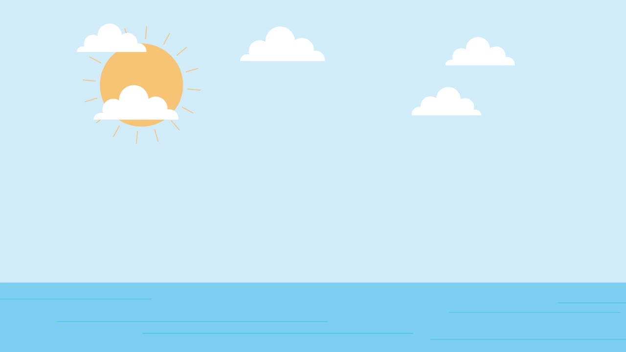 사람들, 풍경 애니메이션