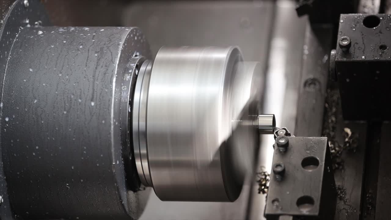 metal cnc milling machine cinematic