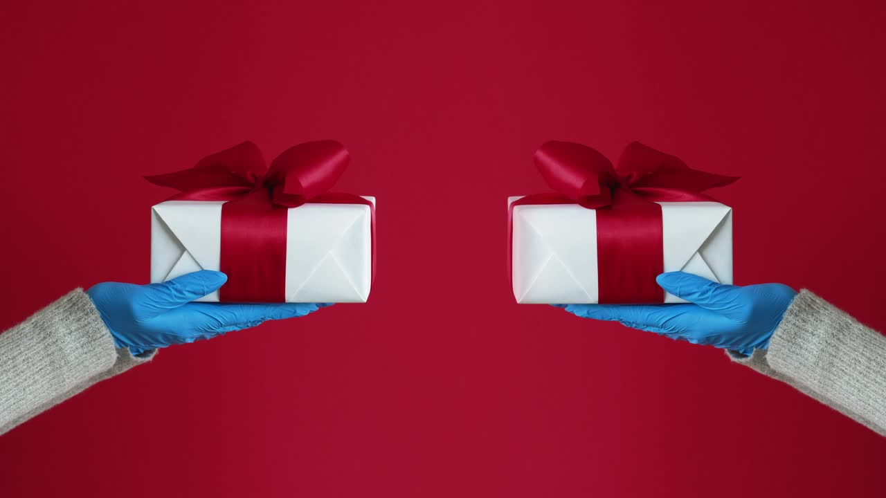 pandemic new year 2021 gift delivery covid-19