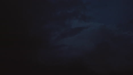 dark and cloudy night sky