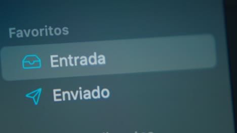 Email App Interface