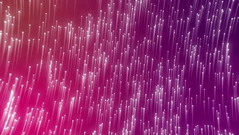 animación de senderos de luz en fondo púrpura