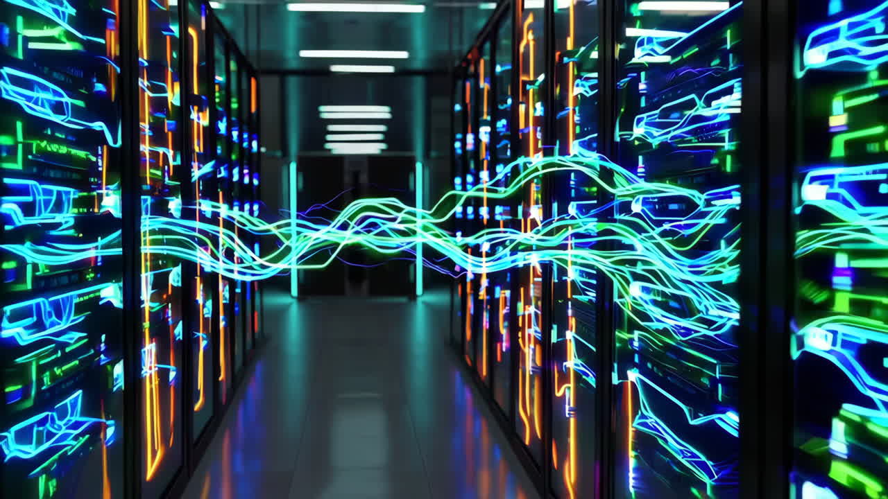 visualización del centro de datos