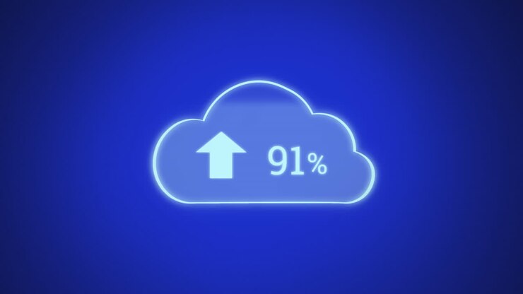 Upload progress cloud