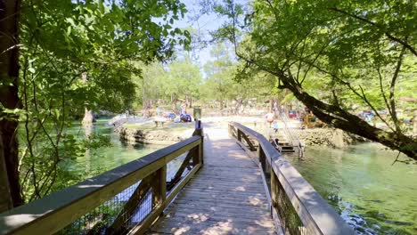 bridge at ponce de leon springs in florida