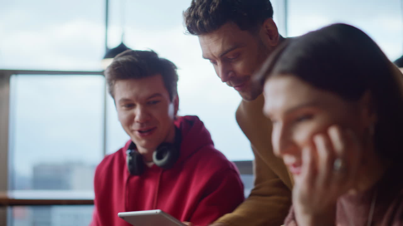 People working together in an office