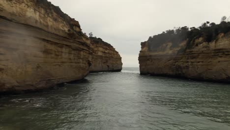 Stunning-Aerial-Footage-of-12-Apostles-along-Australian-Coast,-the-Great-Ocean-Road-Holiday