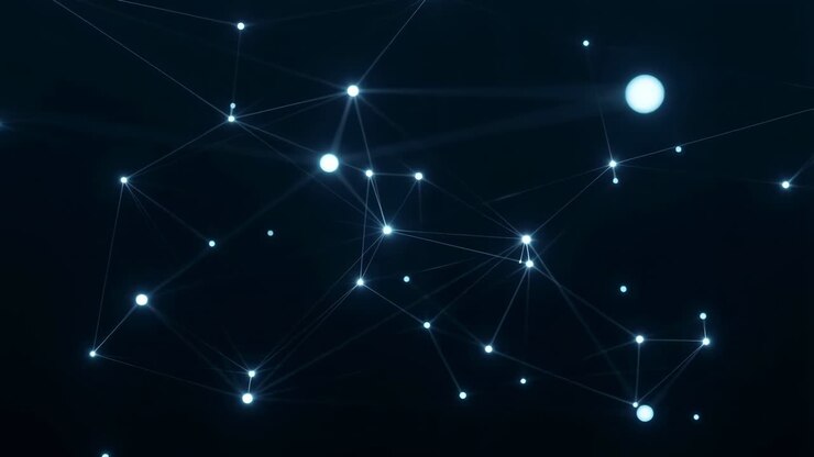 Abstract Digital Network Connections