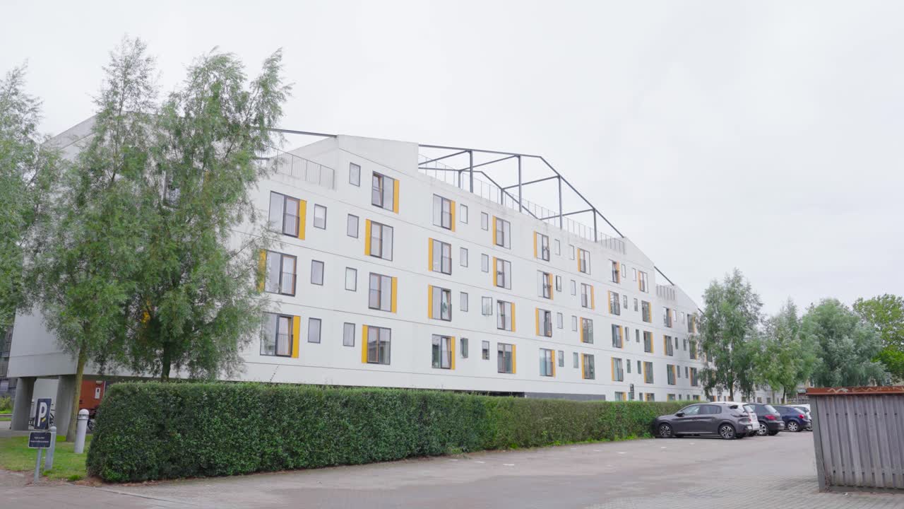 Multi unit and multi story residential building in Roskilde, Denmark