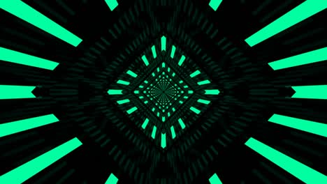 túnel de pasillo de fondo abstracto con bucle tecnológico