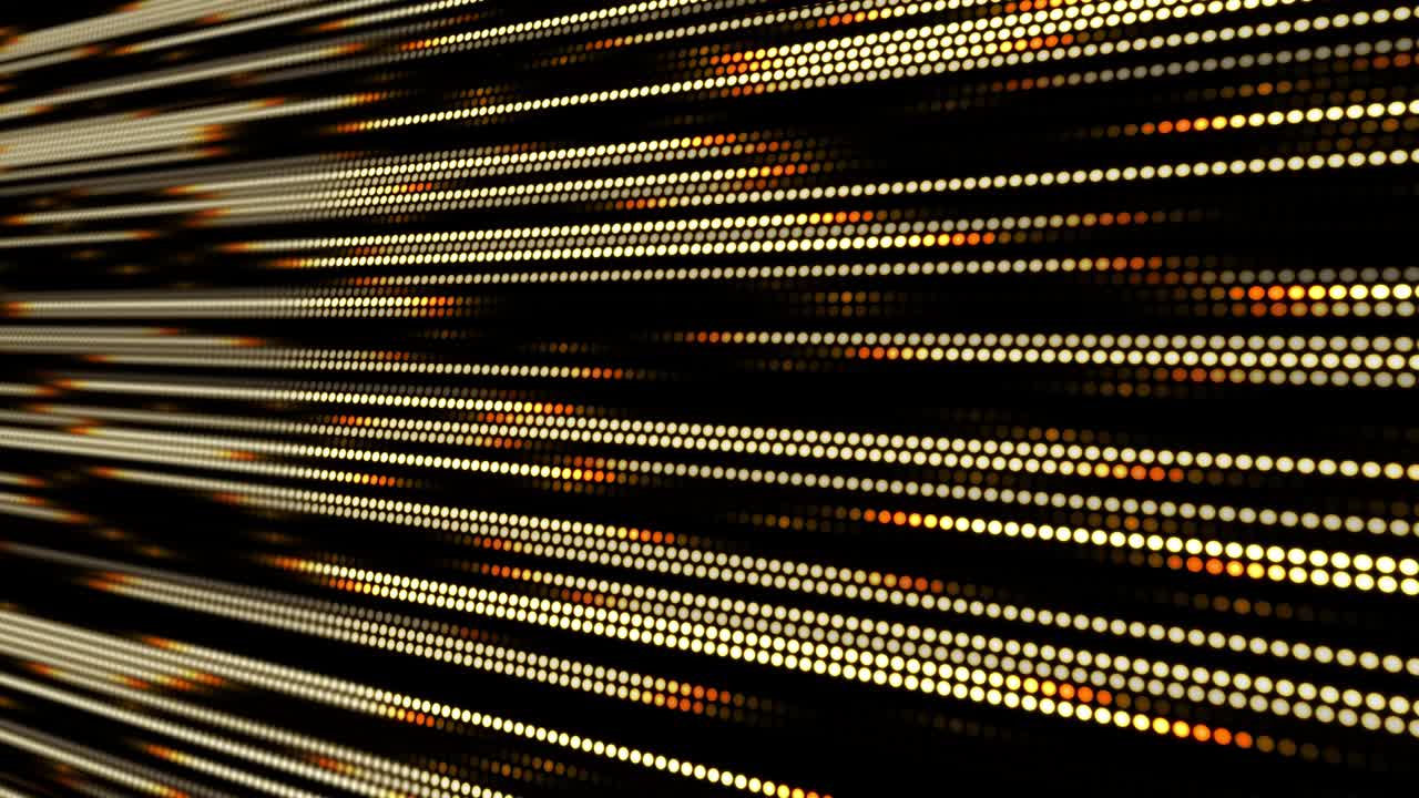 Dot animation Cyber line Motion graphics