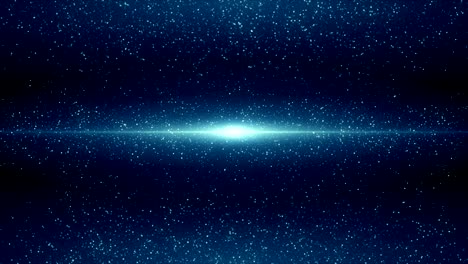 particles blue dust abstract light bokeh motion titles cinematic background loop