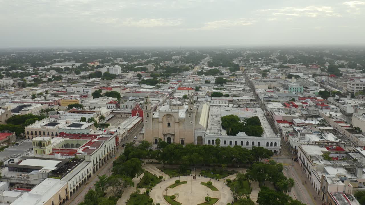 catedral de mérida, san ildefonso, ubicada en mérida, yucatán, méxico