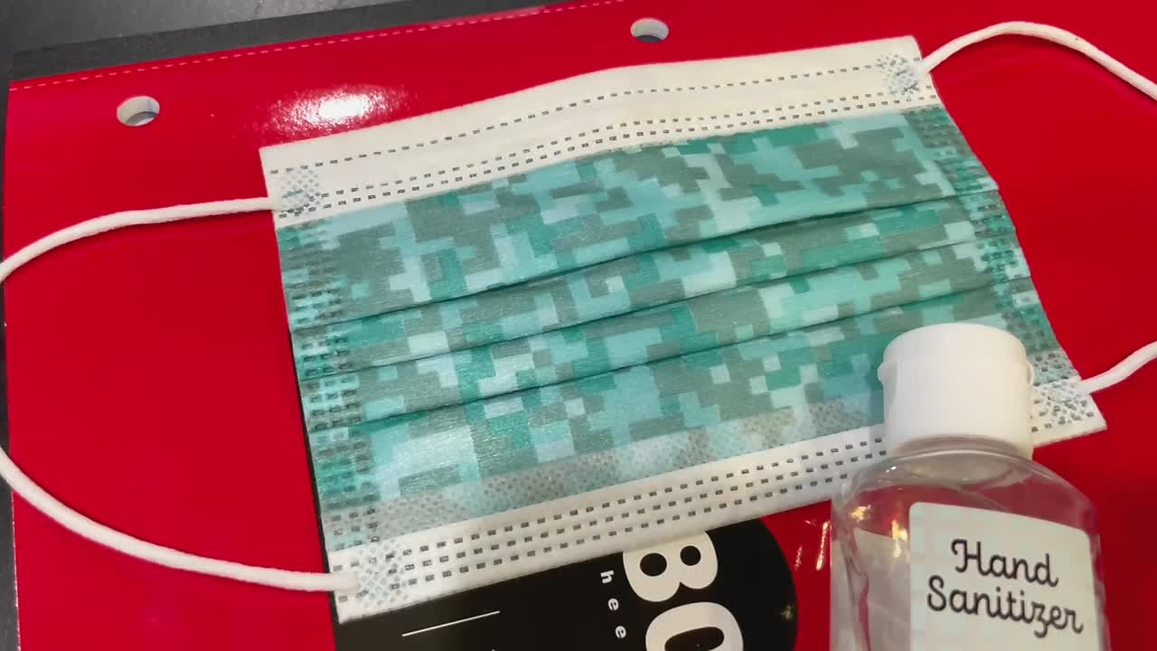 어린이 일회용 얼굴 마스크