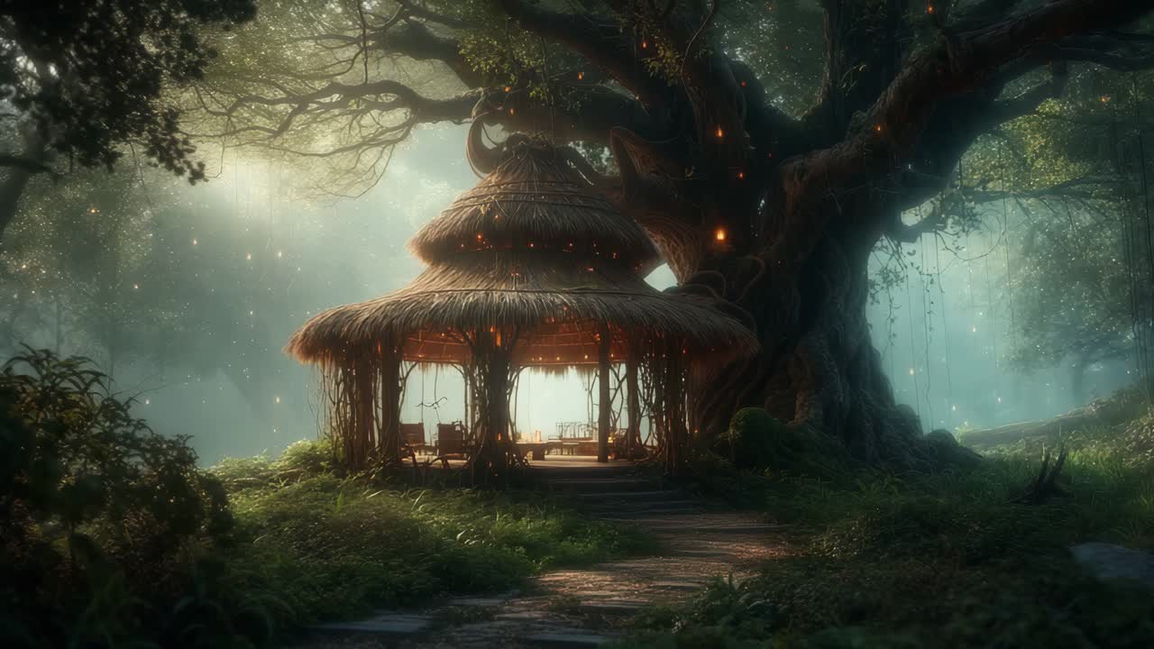 gazebo del bosque encantado