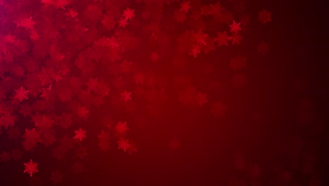 abstract abstract particles snowflakes shining red particles 4k animation motion background