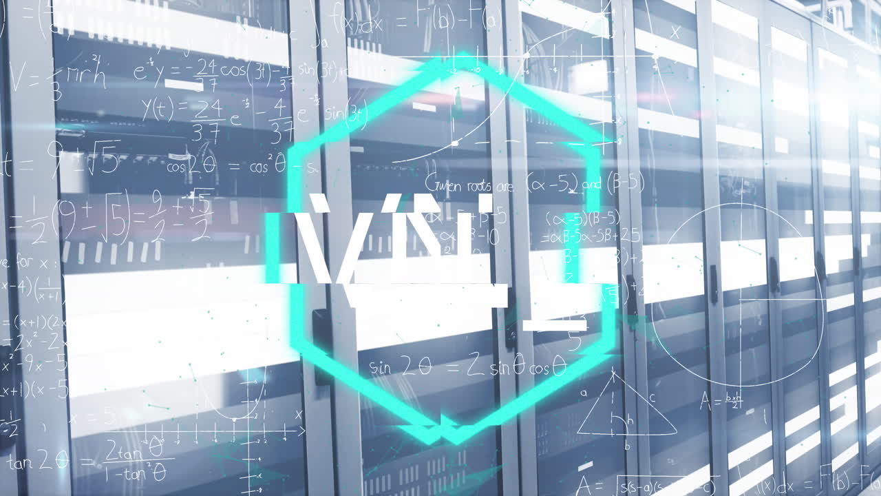 이 비디오는 컴퓨터 서버가 데이터를 처리하는 서버 을 보여줍니다.