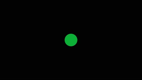 motion graphics animation green screen loop with black circle wipe transitions animation with alpha channel transparent pattern mask shape visual effect clear background drop footage 4k