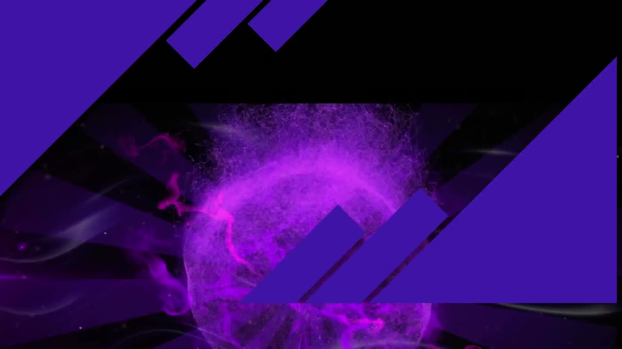 animación de puntos en movimiento sobre formas.