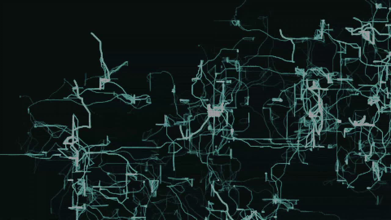 la red de datos o comunicaciones se expande con un crecimiento que incluye más redes de usuarios.