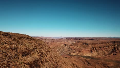 Fish-River-Canyon-In-Namibia,-Afrika-Luftdrohnenaufnahme