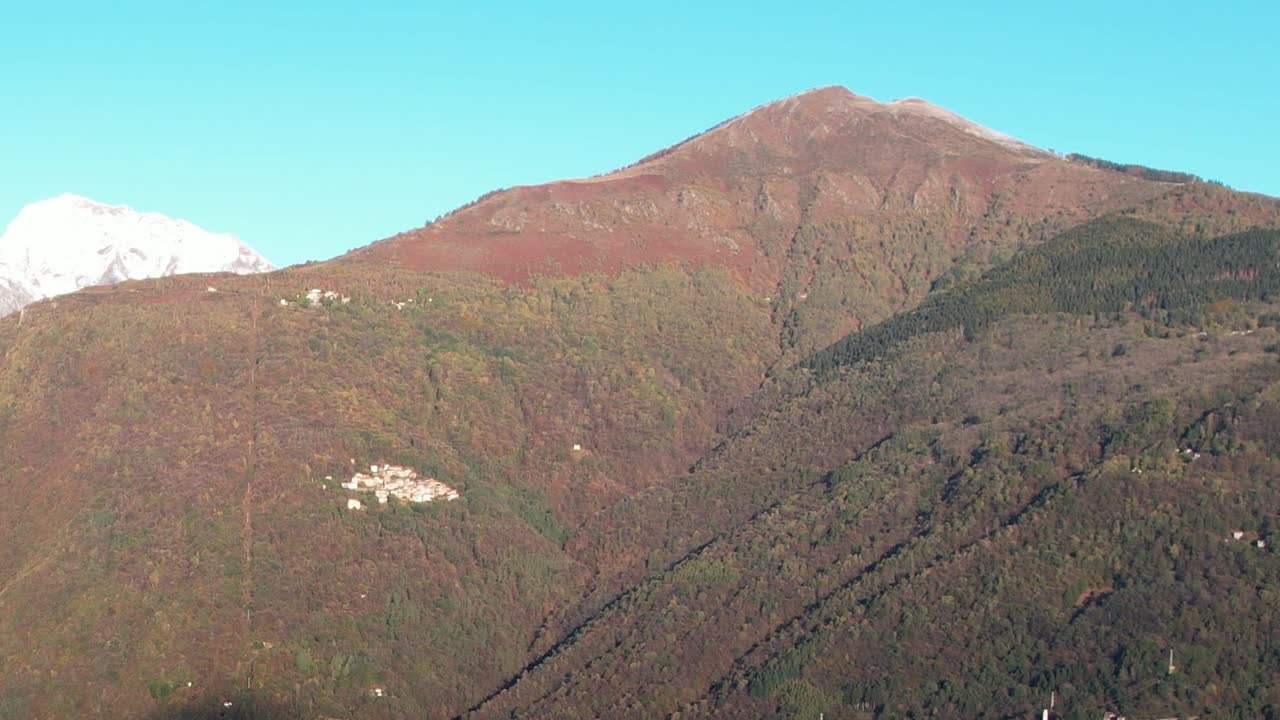 Explore the breathtaking beauty of the Italian Alps from above