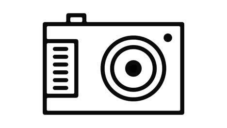 camera line motion graphic