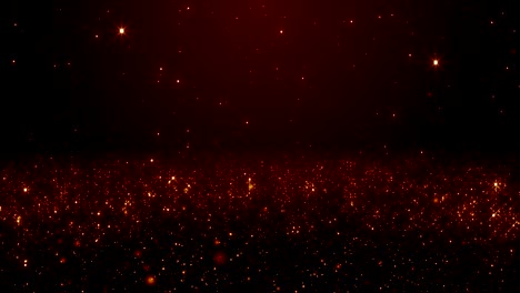 partículas de polvo abstracto luz bokeh títulos de movimiento bucle de fondo cinematográfico