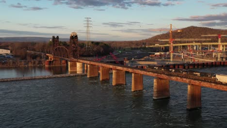 stunning 4k drone footage of chickamauga dam, showcasing its structure, the tennessee river, and scenic beauty. perfect for infrastructure, travel, or history projects