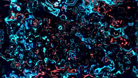 patrón de neón líquido abstracto