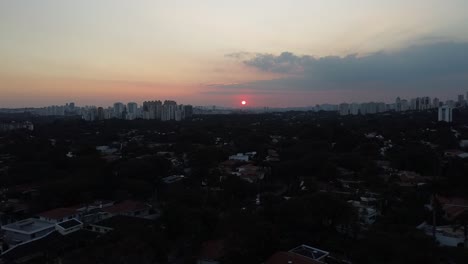 The-beautiful-skyline-of-Brazilian-city