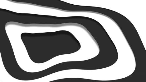Black-paper-cut-waves-pattern-on-white-gradient