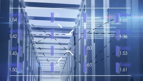 Animation-of-numbers-and-data-processing-over-computer-servers