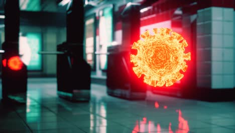 epidemia de coronavirus covid-19 metro en el metro